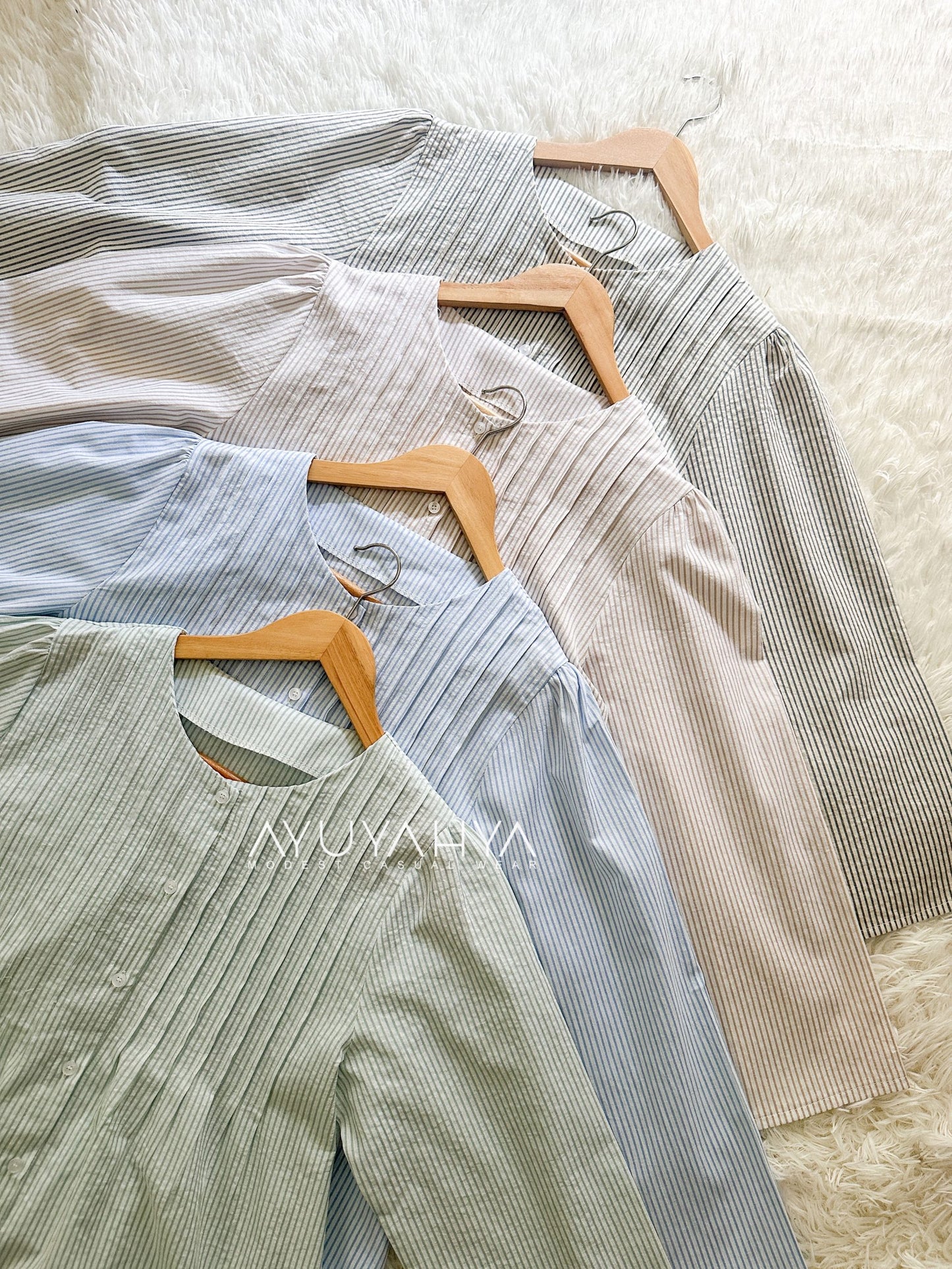 Mika Stripe Cotton Top