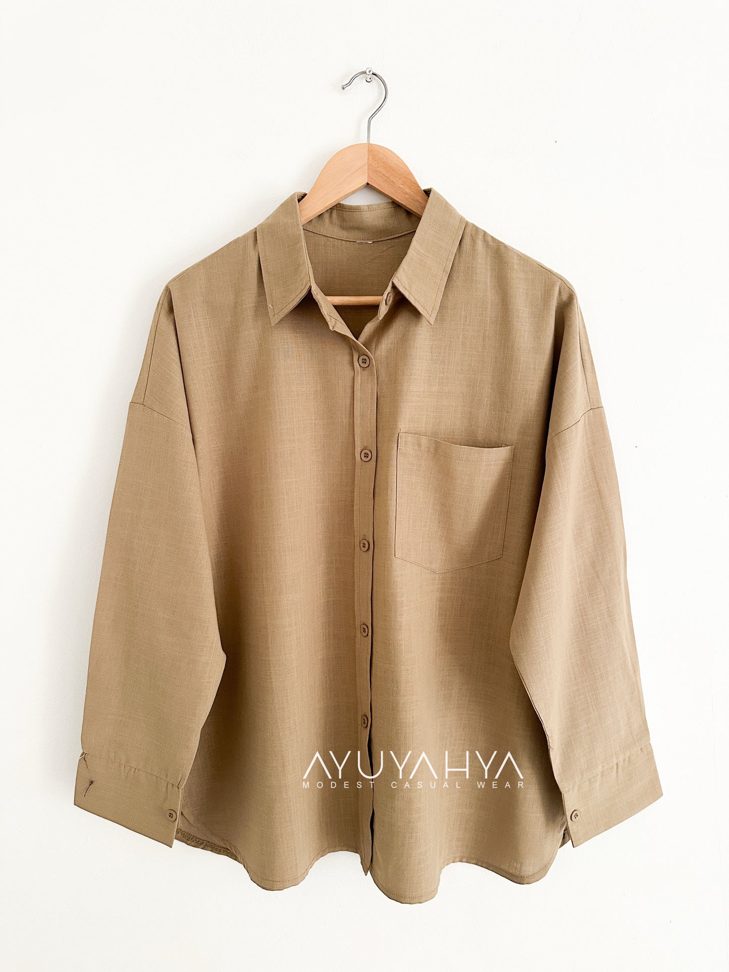 Alice Baggy Linen Top