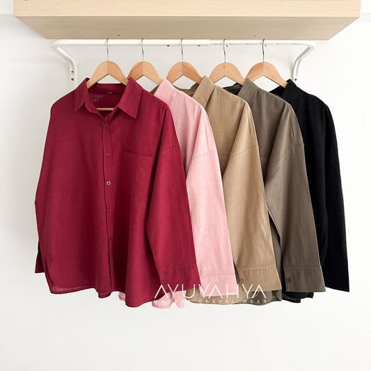 Alice Baggy Linen Top