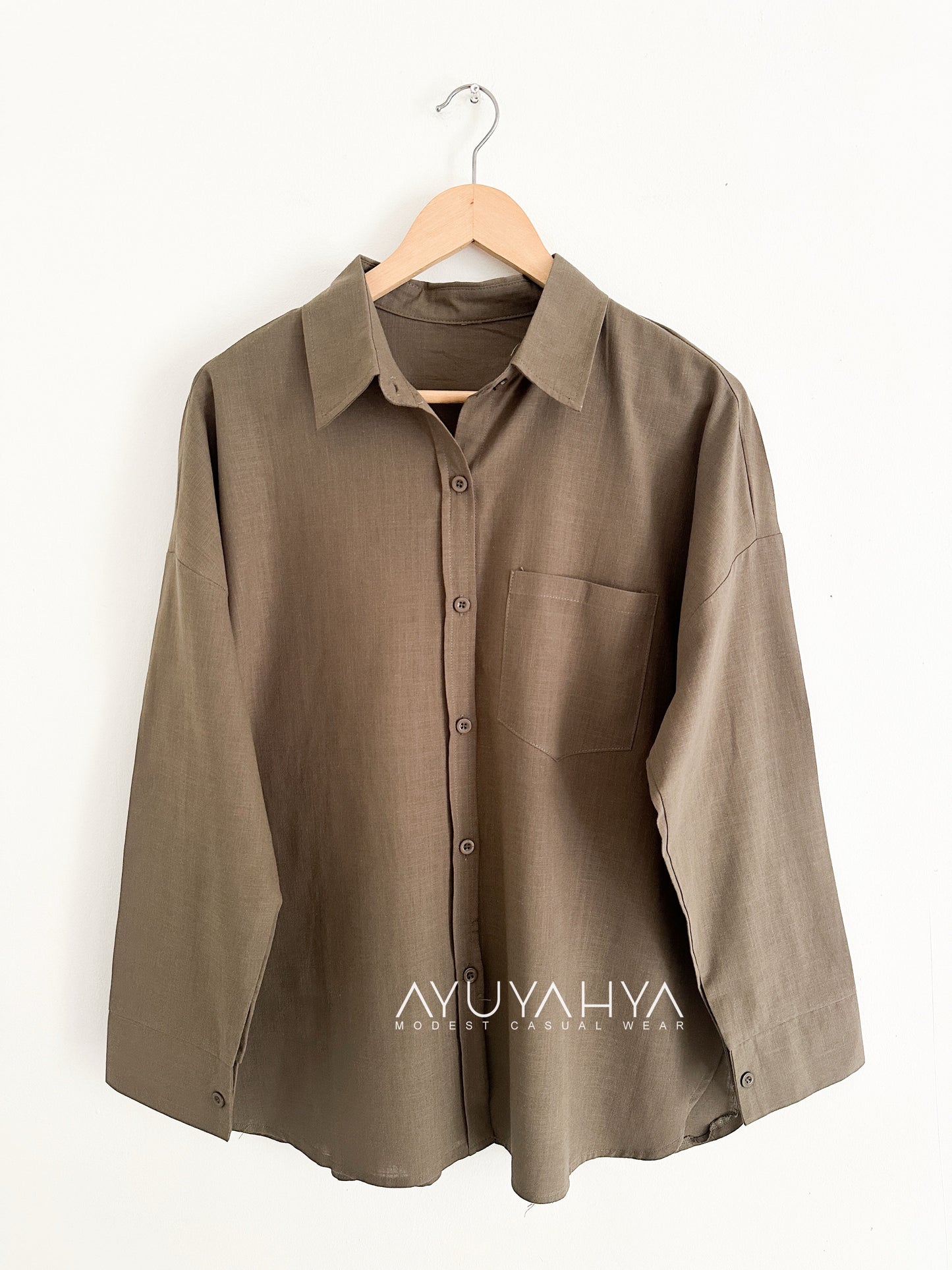 Alice Baggy Linen Top